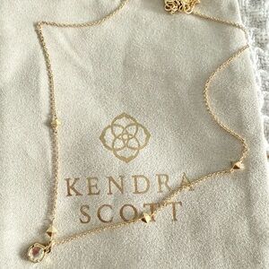 NWOT Kendra Scott Gold Pendant Necklace